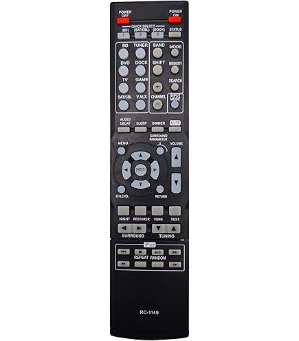 Amazon.com: New RC-1149 Remote Control for Denon AV Receiver AVR